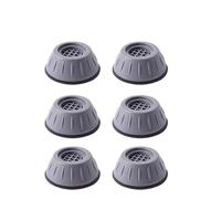2/4/6/8/10/12 Pezzi Supporto For Lavatrice Con Cancellazione Di Urti E Rumore, Cuscinetti Antiscivolo In Gomma Anti-camminamento For Piedini For Asciugatrice E Lavatrice(6pcs)