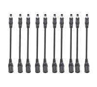2/4/6/8/10pcs DC5.5x2.1mm Cavo di Prolunga di Alimentazione 22AWG Adattatore di Ricarica di Alimentazione Flessibile Cavo di Estensione di Alimentazione Adattatore di Alimentazione Durevole
