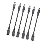 2/4/6/8/10pcs DC5.5x2.1mm Cavo di Prolunga di Alimentazione 22AWG Adattatore di Ricarica di Alimentazione Flessibile Cavo di Estensione di Alimentazione Adattatore di Alimentazione Durevole