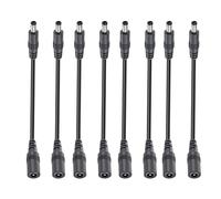 2/4/6/8/10pcs Flessibile Cavo di Prolunga di Alimentazione Adattatore di Ricarica 22AWG DC5.5x2.1mm Cavo di prolunga Facile da Usare Cavo Flessibile
