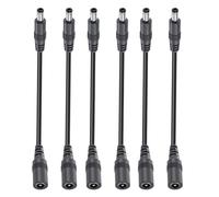 2/4/6/8/10pcs Flessibile Cavo di Prolunga di Alimentazione Adattatore di Ricarica 22AWG DC5.5x2.1mm Cavo di prolunga Facile da Usare Cavo Flessibile
