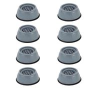 2/4/6/8 Pezzi Piedini Antivibrazione Tappetino In Gomma Slipstop Silent Universal Supporto Ammortizzatori For Lavatrice E Frigorifero(8pcs)