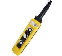 2/4/6/8 pulsanti Doppia velocità/Singola velocità Stazioni di controllo pendenti for gru di sollevamento con arresto di emergenza for circuiti XAC-A271(Green,Single speed 1pcs)