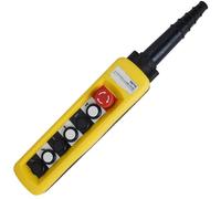 2/4/6/8 pulsanti Doppia velocità/Singola velocità Stazioni di controllo pendenti for gru di sollevamento con arresto di emergenza for circuiti XAC-A271(Ivory,Double Speed 1pcs)