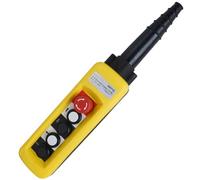 2/4/6/8 pulsanti Doppia velocità/Singola velocità Stazioni di controllo pendenti for gru di sollevamento con arresto di emergenza for circuiti XAC-A271(Gold,Double Speed 1pcs)
