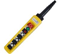 2/4/6/8 pulsanti Doppia velocità/Singola velocità Stazioni di controllo pendenti for gru di sollevamento con arresto di emergenza for circuiti XAC-A271(PURPLE,Double Speed 1pcs)
