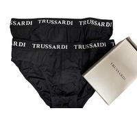 2-4-6 BOXER uomo Roberto Cavalli Class neri con elastico logo oro Mutande SLIP