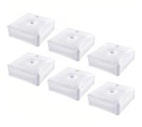 2 / 4 / 6 pezzi Base per supporto ad arco di palloncini, sacchetto d'acqua pesante per supporto a colonna e kit ad arco di palloncini, accessori per colonna di palloncini, base per montaggio di suppor