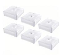 2/4/6 pezzi Base pesante per supporto ad arco di palloncini con sacchetto d'acqua, per colonna e arco di palloncini, accessori per assemblare supporto ad arco per feste, matrimoni, lauree, compleanni