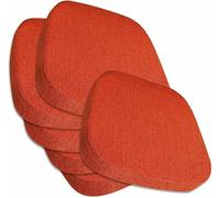 2/4/6 Pezzi Cuscini per Sedie Cucina con Lacci, Memory Foam Cuscino per Sedia Sala da Pranzo, Ufficio Cuscini per Sedie, Antiscivolo per Ufficio/Giardino/Terrazza/Interno/Esterno(#8,6pcs 43x42x5cm)