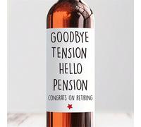 2/4/6 pezzi Divertenti etichette per vini da regalo per il pensionamento - Il regalo perfetto per nonni e amici, decorazioni per la festa di congratulazioni per il pensionamento 4 pezzi,2 pezzi,8 pezz