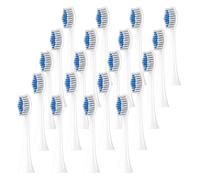 2/4/8/12/20 Pezzi Di Testine Di Ricambio Morbide, Compatibili Con Philips, Spazzolini Elettrici, Testine Di Ricambio For Spazzolini Da Denti 1100 4100(White-20 Pcs)