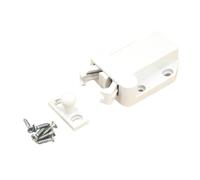 2/4/8 Set Di Chiavistelli A Sfioramento Non Magnetici For Ante Di Armadietti, Da Spingere For Agganciare E Sganciare Mobili, Armadietti, Guardaroba(8 Sets White)