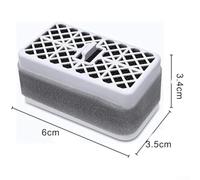 2/4 cartucce filtro catalizzatore deodorante, compatibile con Toto WC THU6474-01, S500e, S550e, SW3044, SW3046SW3044T40, SW3046T40, SW3044AT40 (2 pezzi)