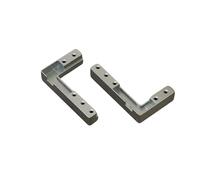 2/4 cerniere a scomparsa per armadietti su e giù, per porte ad angolo, staffe per armadietti, cerniere per mobili