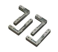 2/4 cerniere per porte nascoste armadio cerniera angolo codice di fissaggio superiore e inferiore perni telaio in alluminio cerniera per porta cerniere nascoste