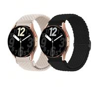 2-4 Confezioni di Cinturini in nylon intrecciato resistente da 20 mm per Galaxy Watch 6 Classic 43mm 47mm/Watch 5 Pro 45mm/Watch 4 5 6 40mm 44mm/Watch 4 Classic 42mm 46mm 20MMPoliammide
