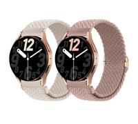 2-4 Confezioni di cinturino sportivo in nylon intrecciato ruvido da 20 mm per Galaxy Watch 6 Classic da 43 mm e 47 mm, Watch 5 Pro da 45 mm, Watch 4 5 6 da 40 mm e 44 mm, Watch 4 Classic da 42 mm e 46