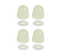 2/4 copribulloni per cappello, tappi a vite, universali, luminosi, accessori decorativi per ciotole, tappi a vite a pressione