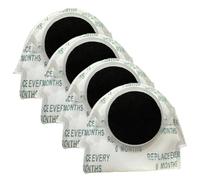 2/4 filtri al carbone per aspirapolvere Tristar per A101, EXL, MG1, ricambio compatibile (confezione da 4)