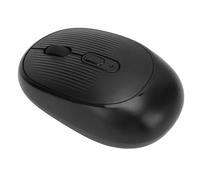 2,4 G di Mouse Ottico, Mouse Wireless Sleepy e Portatile Calmo con Ricevitore USB per PC (BLACK)