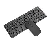 2,4 g di tastiera per tastiera del ricevitore USB, mouse tastiera silenziosa con ricevitore USB, tastiera wireless e combinazione mouse per laptop per PC desktop per computer