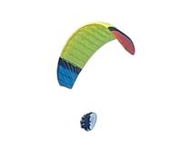2,4 G RC Stunt Mini modello di parapendio, RC con apertura alare di 2,36 m, mini ombrello elettrico stunt volo, telecomando pieghevole, regalo per gli amanti del volo, RTF, colore casuale