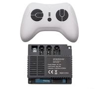 2,4 GHz Set di controllo radio JR1922RXS-D2 12V con ricevitore e telecomando per bambini Ride On auto, robusto alloggiamento in metallo ABS, dimensioni standardizzate come ricambio per elettriche (set