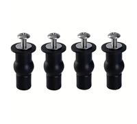2/4 Pcs Coperchio del Wc Vite Cerniera Espansione Parte Superiore In Gomma Dado Universale Pezzo di Fissaggio Accessori for Il Bagno Casa(4pcs)