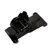 2/4 pezzi staffa pieghevole cerniera autobloccante viti hardware supporto estensione for banco da lavoro letto gamba tavolo nero(Black-Pack Of 4)