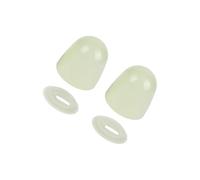 2/4 pezzi universali luminosamente copribulloni per WC, accessori decorativi per ciotola, bulloni, tappi a vite, accessori da bagno