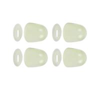 2/4 pezzi universali luminosamente copribulloni per WC, accessori decorativi per ciotola, bulloni, tappi a vite, accessori da bagno