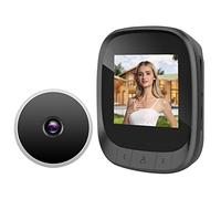 2,4 Pollici 0,3 MP Videocamera Campanello Intelligente Con Spioncino Smart Video Door Viewer Videocamera Per Sorveglianza Oculare Di Sicurezza Display 90 ° Grandangolare Per La Sicurezza Domest