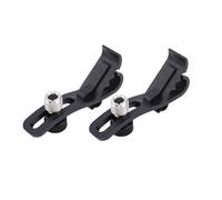 2/4 pz Regolabile Drum Microfono Clip Drum Rims Mic Clip Antiurto Drum Microfono Clip di Fissaggio Per Gli Amanti della Musica