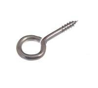 2.400 X Ganci A Occhiello Chiuso Da Fissaggio ( No.8 ) 4Mm X 40Mm Bzp | Onesto