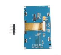 2,42 pollici per display OLED con driver SSD1309, risoluzione 128 x 64, I2C e interfaccia SPI, 3,3 V, basso consumo energetico per progetti elettronici, misuratori e prototipi (7 aghi bianchi)