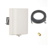 2.4G 5GHz WiFi Antenna Dual Band Outdoor Pole Mount con 3m Cavo di prolunga SMA maschio e adattatore RP-SMA