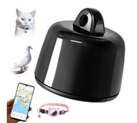 2.4g Mini Tracker for Cats Puppies, Cat Collar Tracker with Custom Name & Phone Number, iOS Android App, Worldwide Coverage, Long-Life Battery, No Subscription Fees (1 Pc with Pet collar)