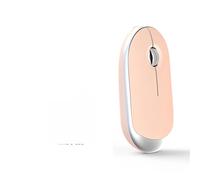 2.4G Mouse senza fili ricaricabile ergonomico silenzioso Bluetooth Mouse Topi di computer Protable per Mac Tablet Macbook Air Laptop PC Gaming Office (2.4G ricaricabile rosa)