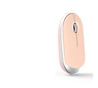 2.4G Mouse senza fili ricaricabile ergonomico silenzioso Bluetooth Mouse Topi di computer Protable per Mac Tablet Macbook Air Laptop PC Gaming Office (Rosa a doppia modalità)