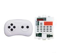 2.4G Set telecomando per bambini auto elettrica 12V CSR-12T-1B ricevitore controller trasmettitore RC ricambio con funzione di avvio morbido per auto giocattolo Ride-On standard (set completo)