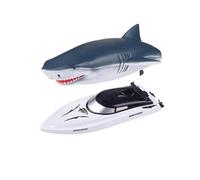 2.4G Simulation Shark Speedboat RC Boat Two-Way Navigation Water Toy