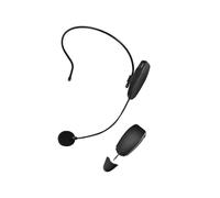 2.4G Wireless Microphone Headset UHF Wireless Mic Headset and Handheld 2 in1 160 ft Range for Voice Amplifier Stage Speakers Teach Tour Guide