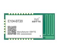 2.4GHz Blue-dente Modulo di comunicazione seriale E104-BT20 AT Comando BR EDR Blu-tooth 2.1 Iot Ricetrasmettitore PCB Antenna