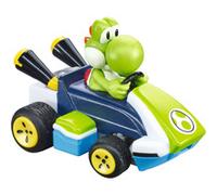 Carrera RC Mario Kart Mini RC Yoshi, per bambini e adulti, ragazzi e ragazze, licenza originale unica, divertimento di guida istantaneo con pronto all'uso, esperienza autentica Mario Kart, verde