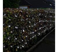 2.4M Luci Fairy A Rete Impermeabili Per Esterni E Interni A Batteria Bianche