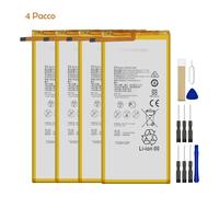 2/4Pacco HB3080G1EBW Batteria Huawei MediaPad M1 8.0 S8-301W +Arnese