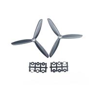 2/4pcs 5030 5045 6030 6045 3-Blade elica CW CCW per FPV Racing Quadcopter 250 Frame, 5x3 5x4.5 6x3 6x4.5 Tri-Blade 5mm Shaft Black (2 pezzi 5045 3-Blade)