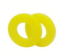2/4PCS Auto Giallo Sospensione Ammortizzatore Pad Bagagliaio di Un'auto Anteriore Puntone Montaggio Superiore Torre Cuscino Anelli Sistema di Sterzo protezione(2Pcs)