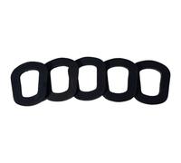 2/4PCS Auto Serbatoio Carburante Guarnizione di Gomma Guarnizione di Tenuta Del Serbatoio Del Carburante for La Benzina Tanica 5/10/20 L Auto parti di tenuta del carburante(2PCS)
